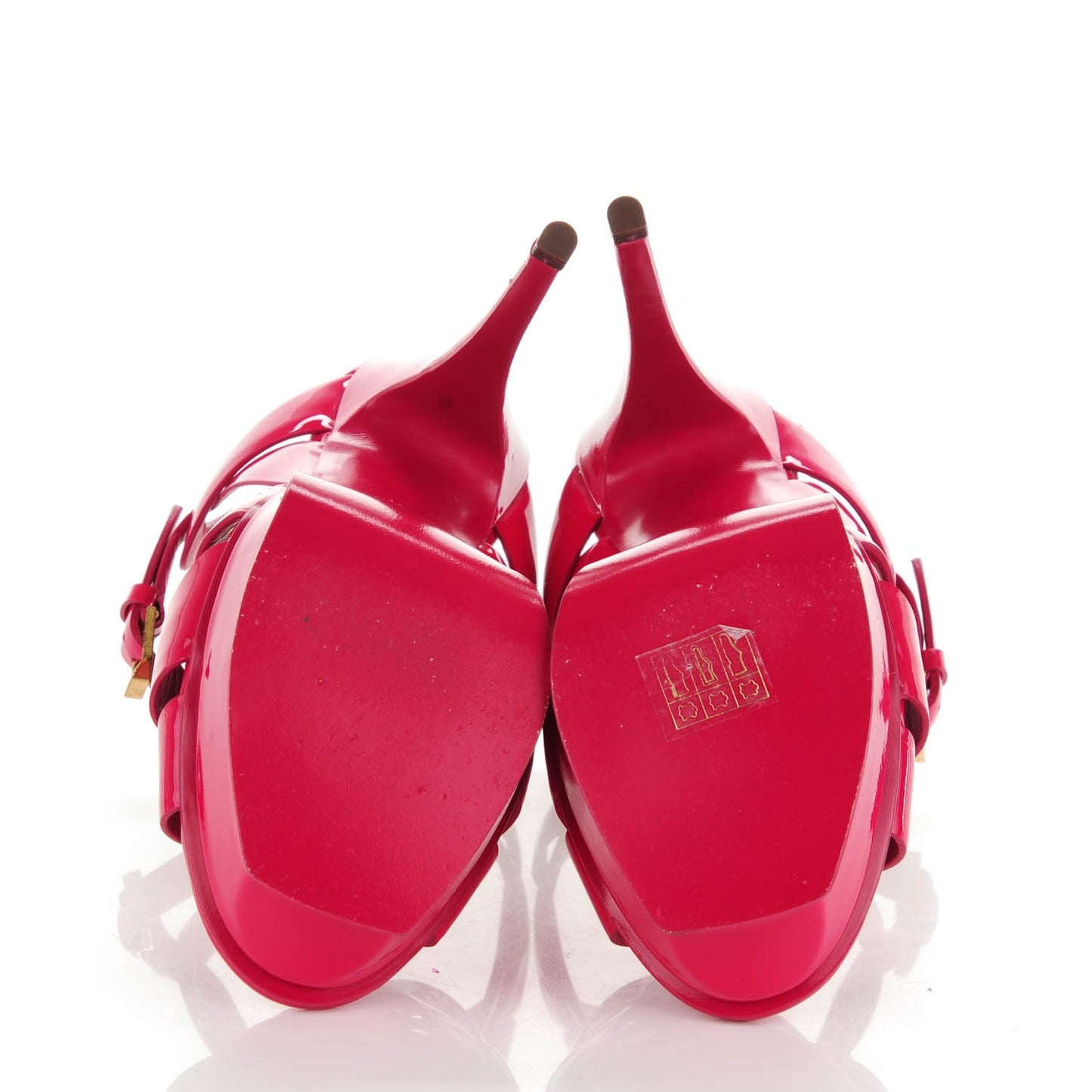 Patent Tribute 105 Platform Sandals 37 Fuchsia
