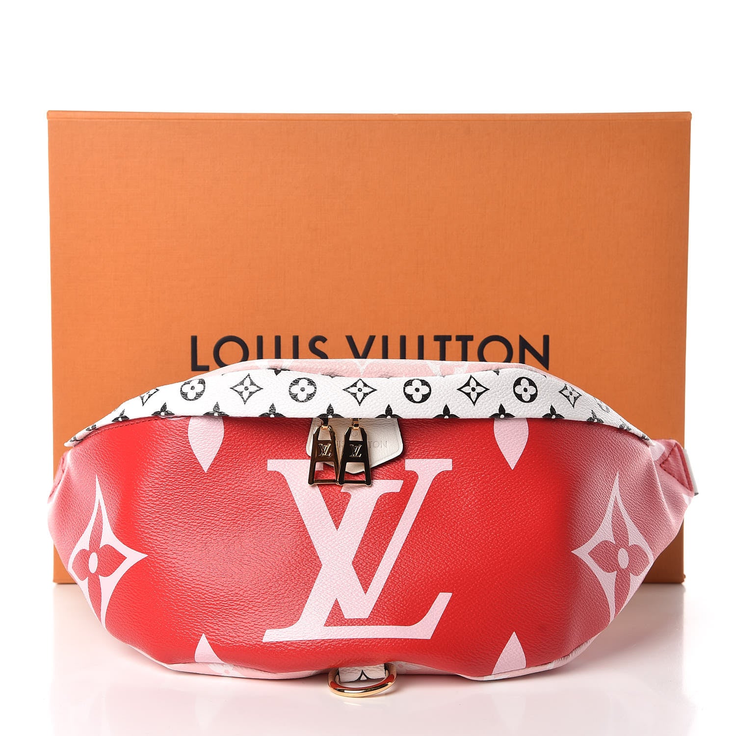 Louis Vuitton Monogram Giant Bumbag Rouge 9 of 9