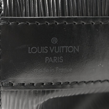 Louis Vuitton Epi Sac D'epaule Black 6 of 9