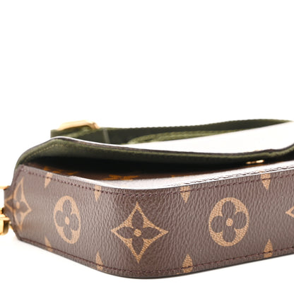Louis Vuitton Monogram Felicie Strap & Go Kaki 8 of 9