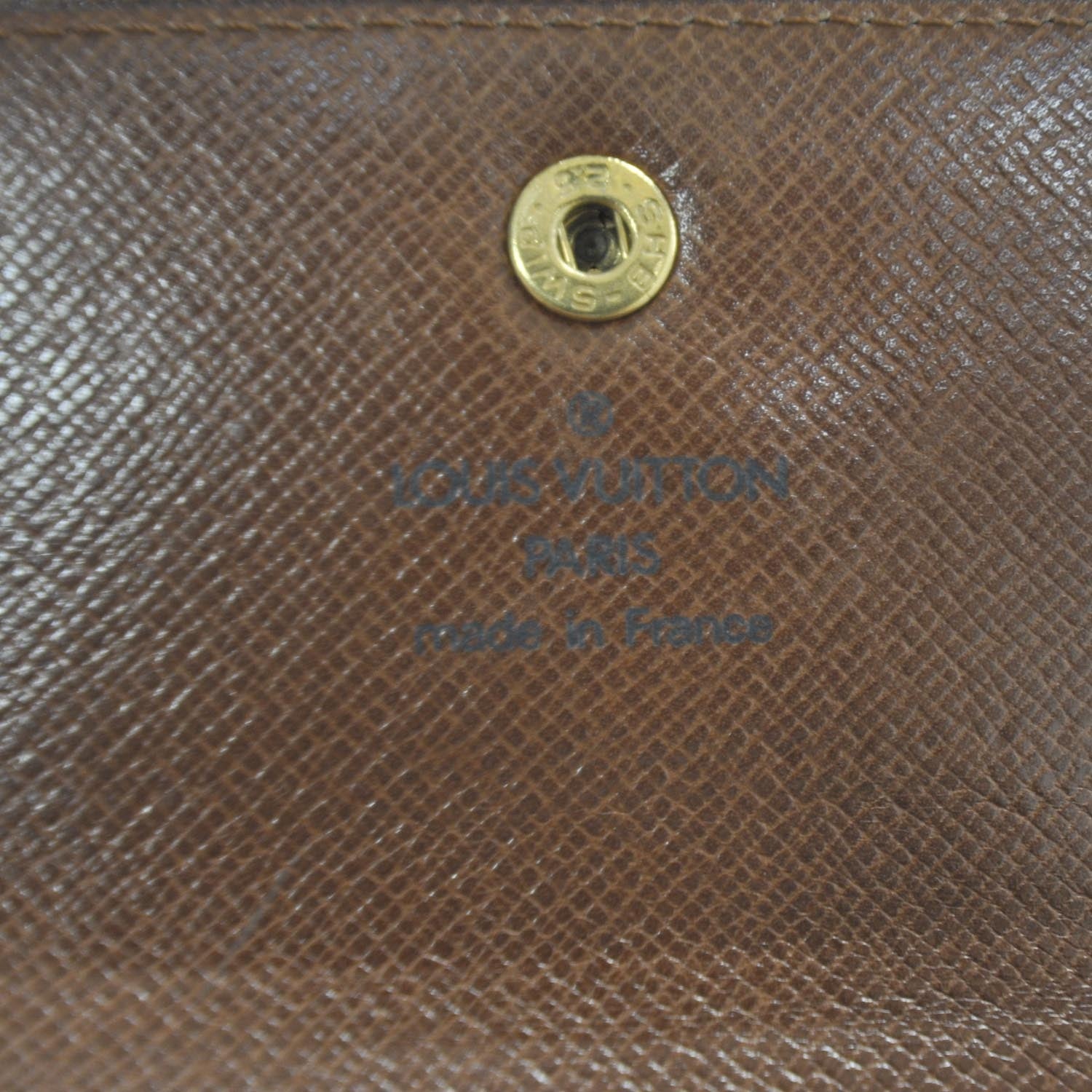 Louis Vuitton Monogram Porte-Monnaie Plat Coin Purse 7 of 8