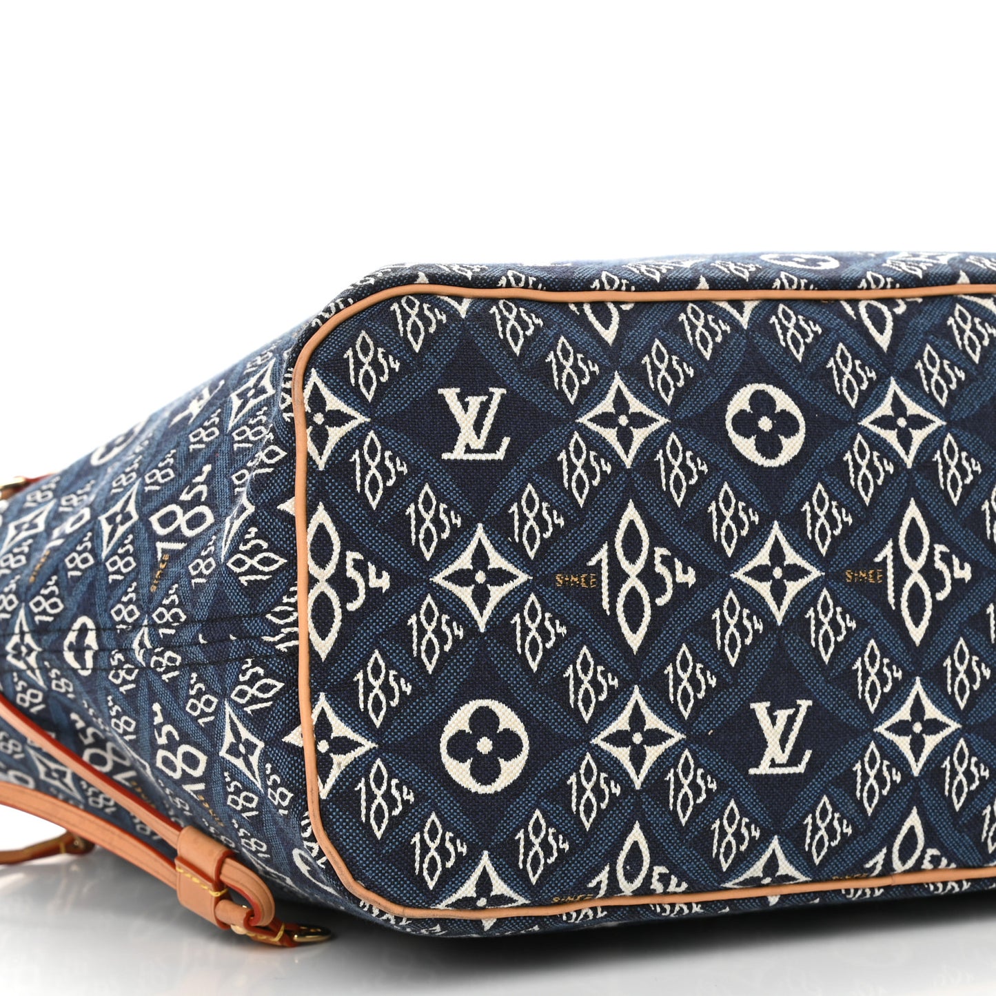Jacquard Since 1854 Neverfull MM Blue