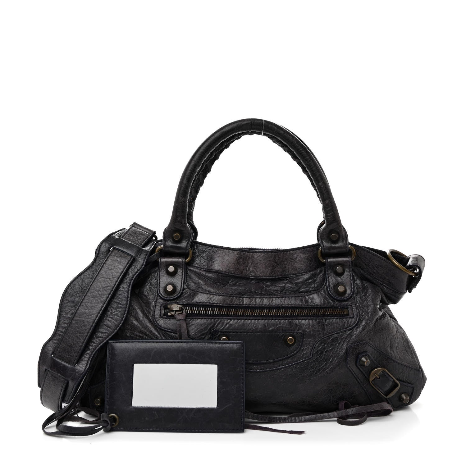 Balenciaga Agneau Classic Hardware First Raisin 3 of 14