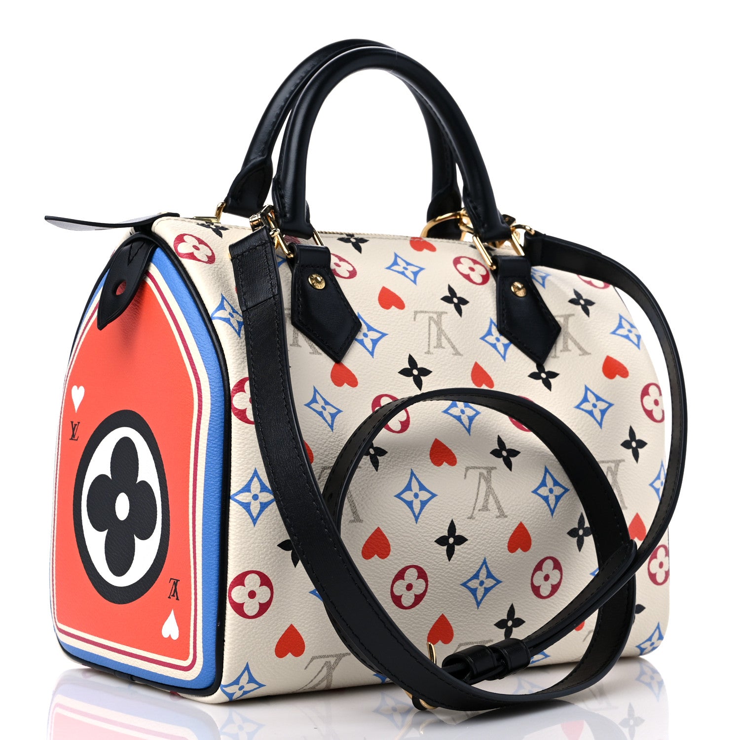 Louis Vuitton Game On Speedy Bandouliere 25 White 3 of 9