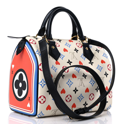 Louis Vuitton Game On Speedy Bandouliere 25 White 3 of 9