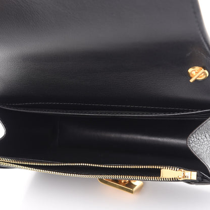 Mulberry Smooth Calfskin Cheyne Clutch Indigo Clay Black 5 of 8