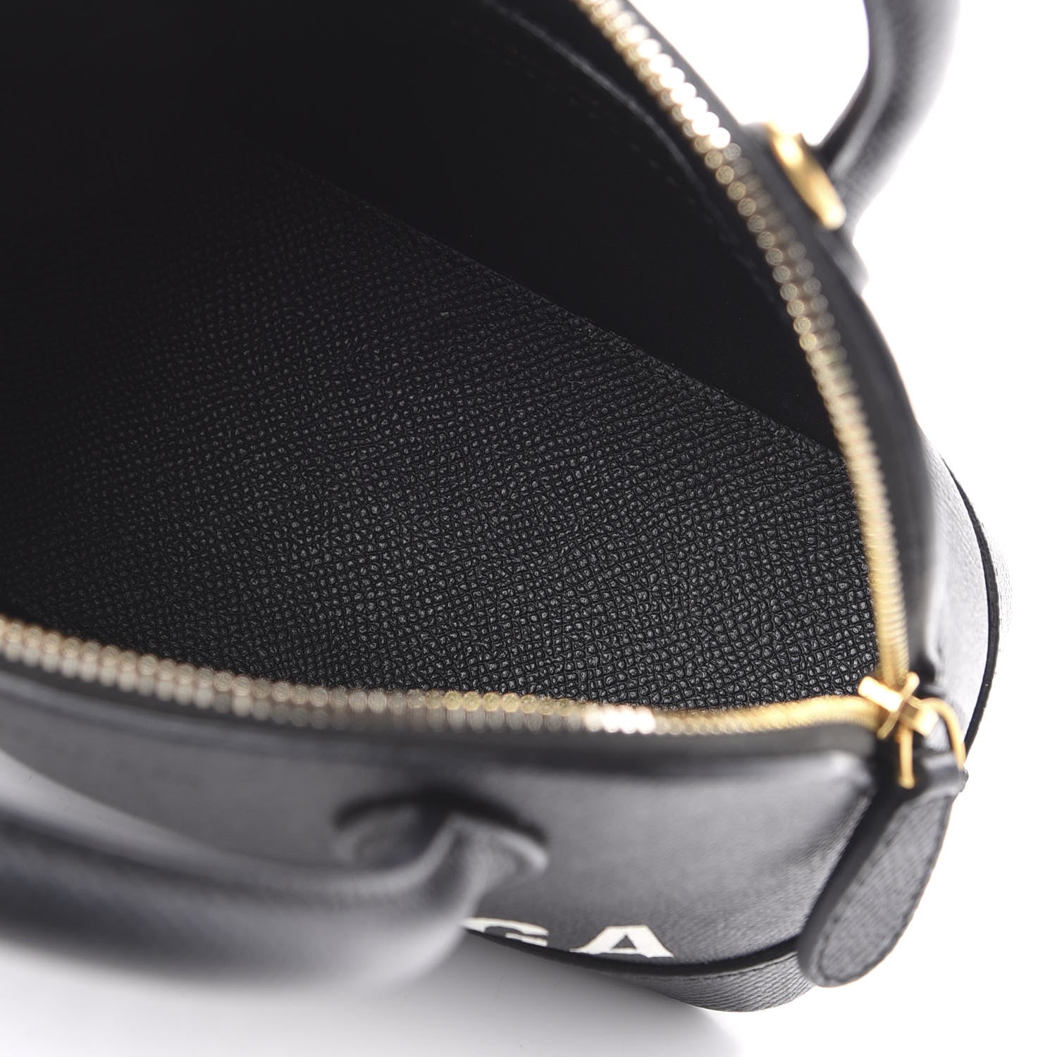 Balenciaga Signature Grained Calfskin XXS Ville Top Handle Bag Black White 5 of 9