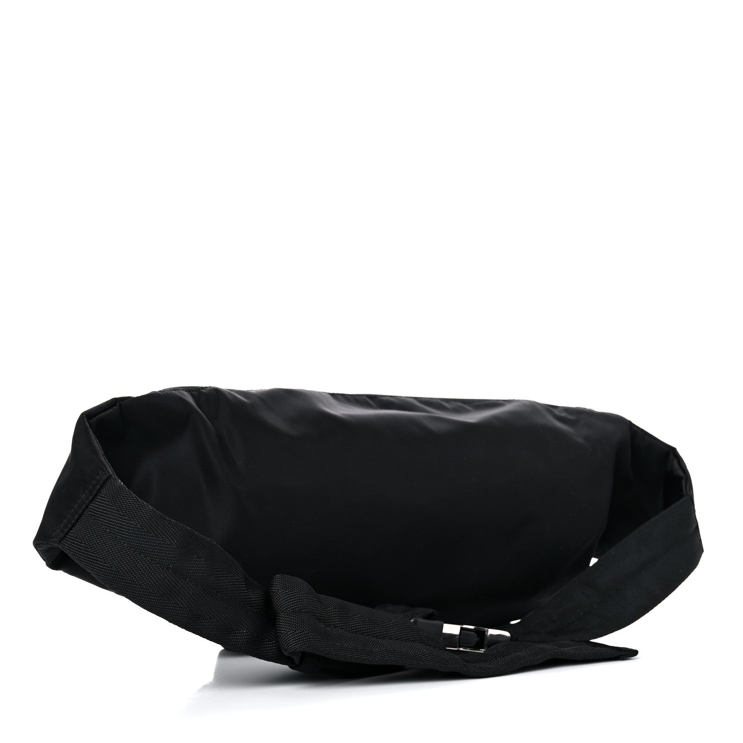 Prada Tessuto Nylon Belt Bag Black 2 of 9