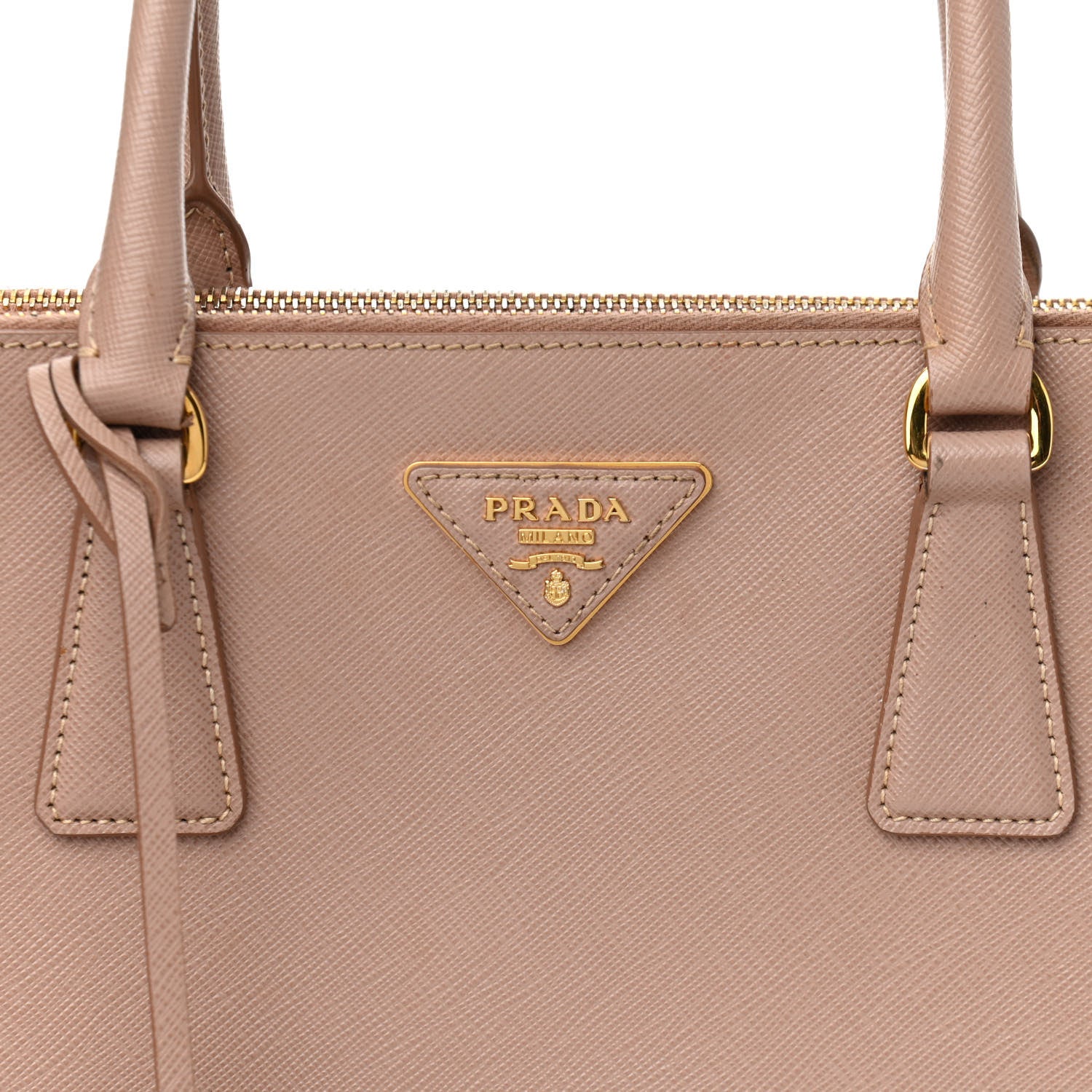 Prada Saffiano Small Galleria Double Zip Tote Cammeo 8 of 19