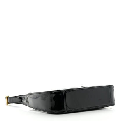 Saint Laurent Patent Le 5 A 7 Hobo Black 4 of 13