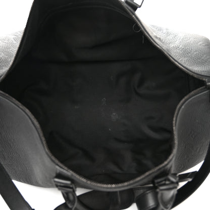 Louis Vuitton Taurillon Monogram Keepall Bandouliere 50 Black 5 of 18