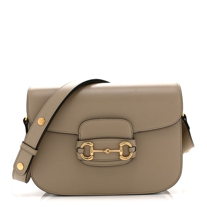 Gucci Azalea Calfskin Horsebit 1955 Shoulder Bag  Oatmeal 1 of 11