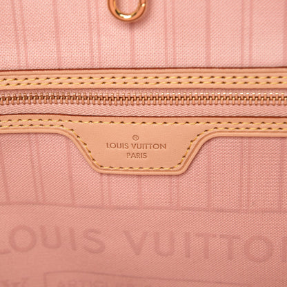 Louis Vuitton Damier Azur Tahitienne Neverfull MM 7 of 8