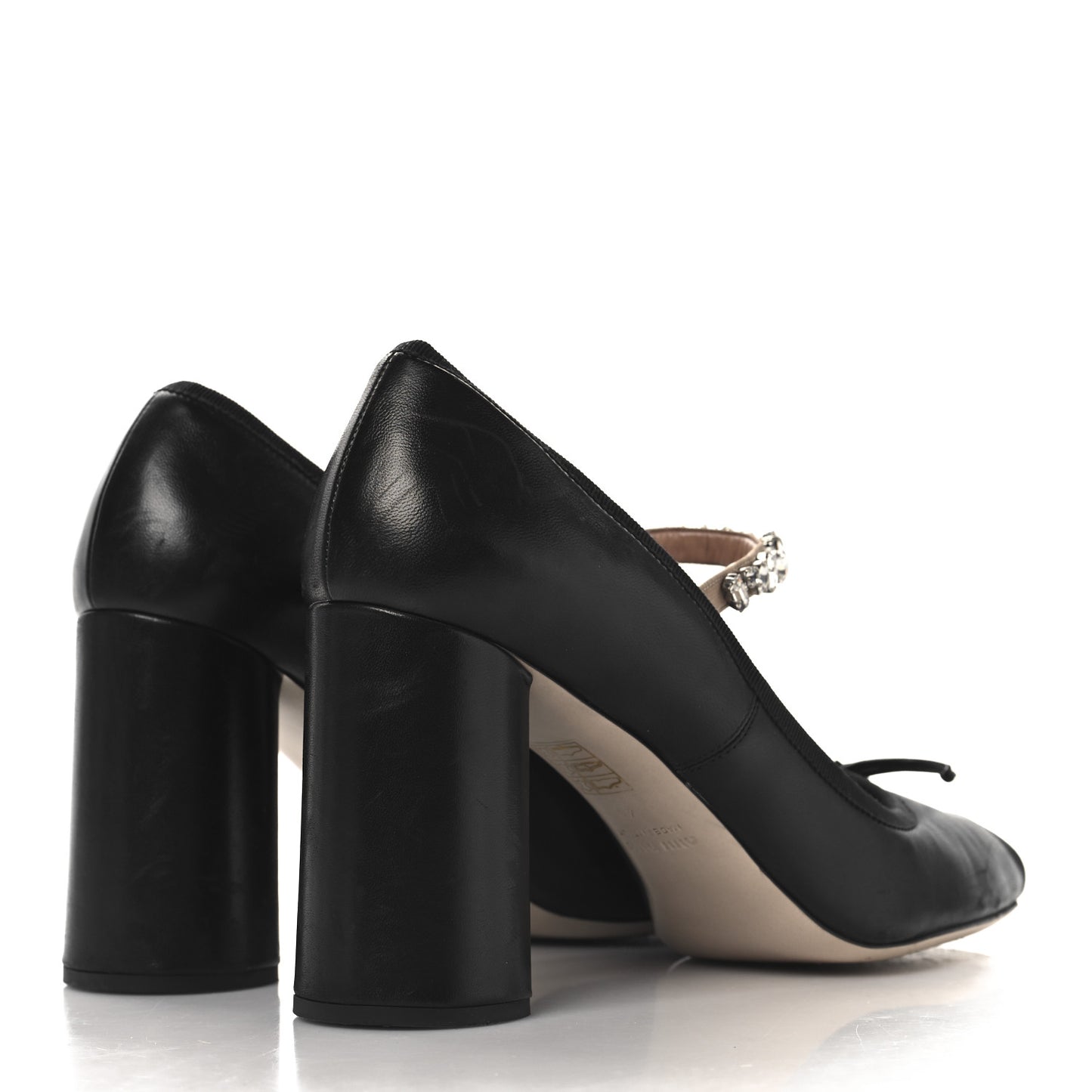 Nappa Ruched Pumps Black 41 Black