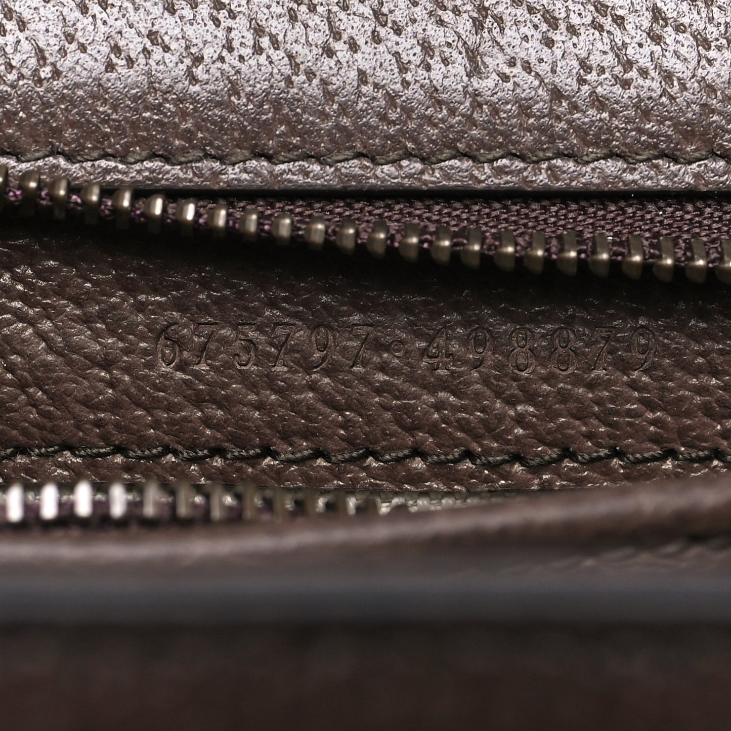 Monogram Jumbo GG Textured Dollar Calfskin Web Small Bamboo 1947 Top Handle Bag Camel Ebony New Acero
