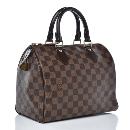 Louis Vuitton Damier Ebene Speedy 25 3 of 9