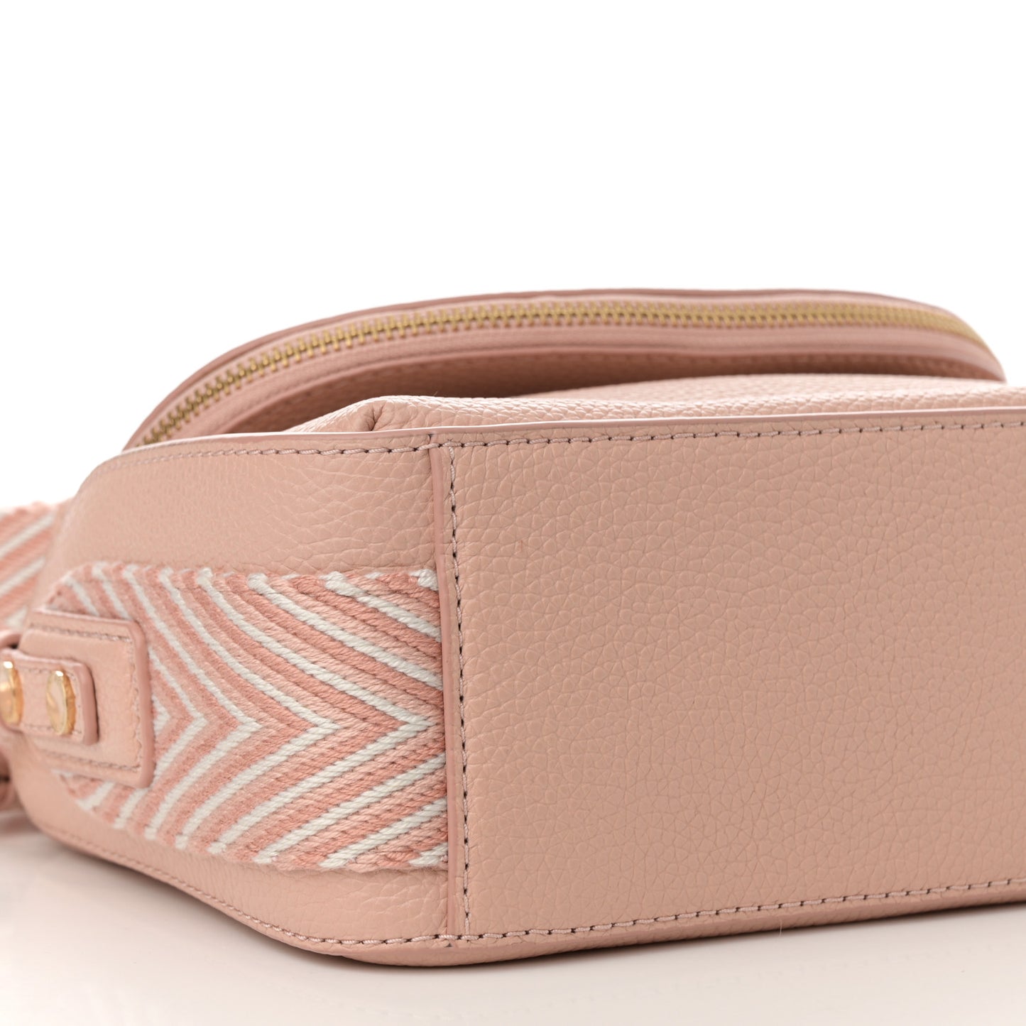 Calfskin Mini The Groove 2.0 Messenger Crossbody Rose