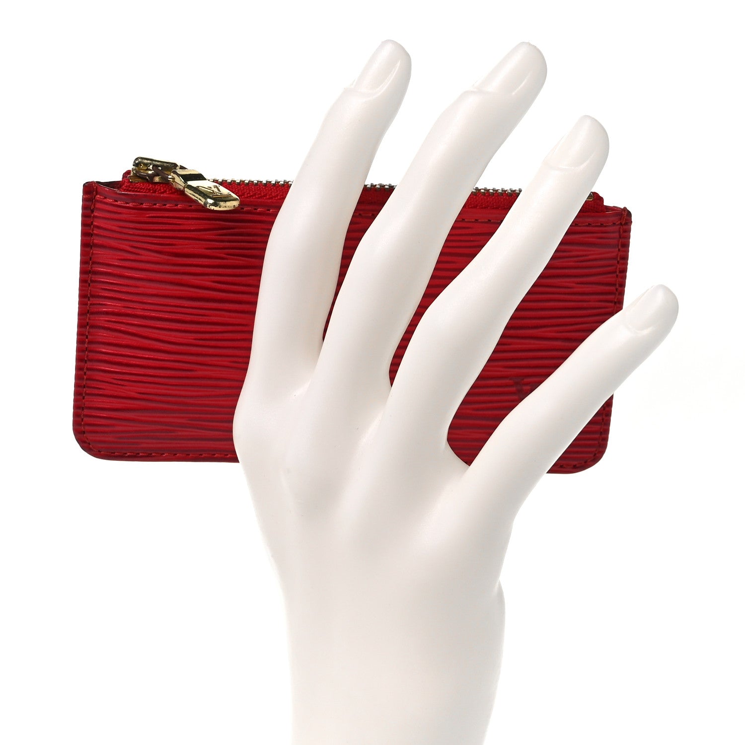 Louis Vuitton Epi Key Pouch Castillan Red 2 of 9