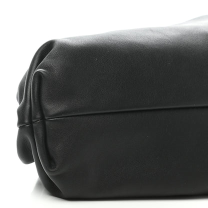 Bottega Veneta Smooth Butter Calf The Pouch Oversized Clutch Black 8 of 9