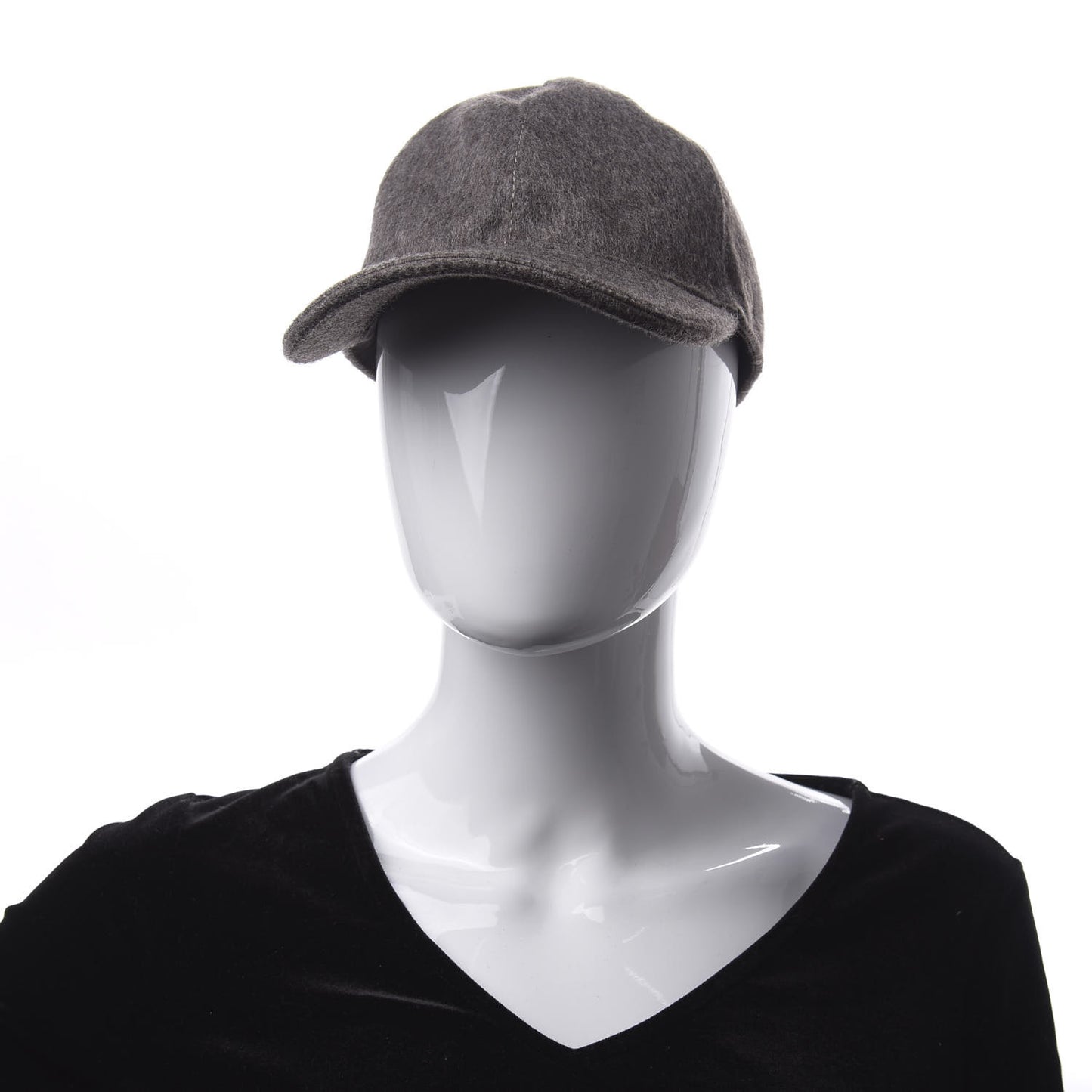 Wool Web Baseball Hat M Grey