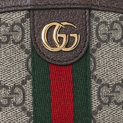 Gucci GG Supreme Monogram Web Ophidia Dome Key Pouch Beige New Acero 7 of 8