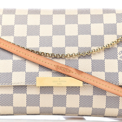 Louis Vuitton Damier Azur Favorite MM 15 of 15