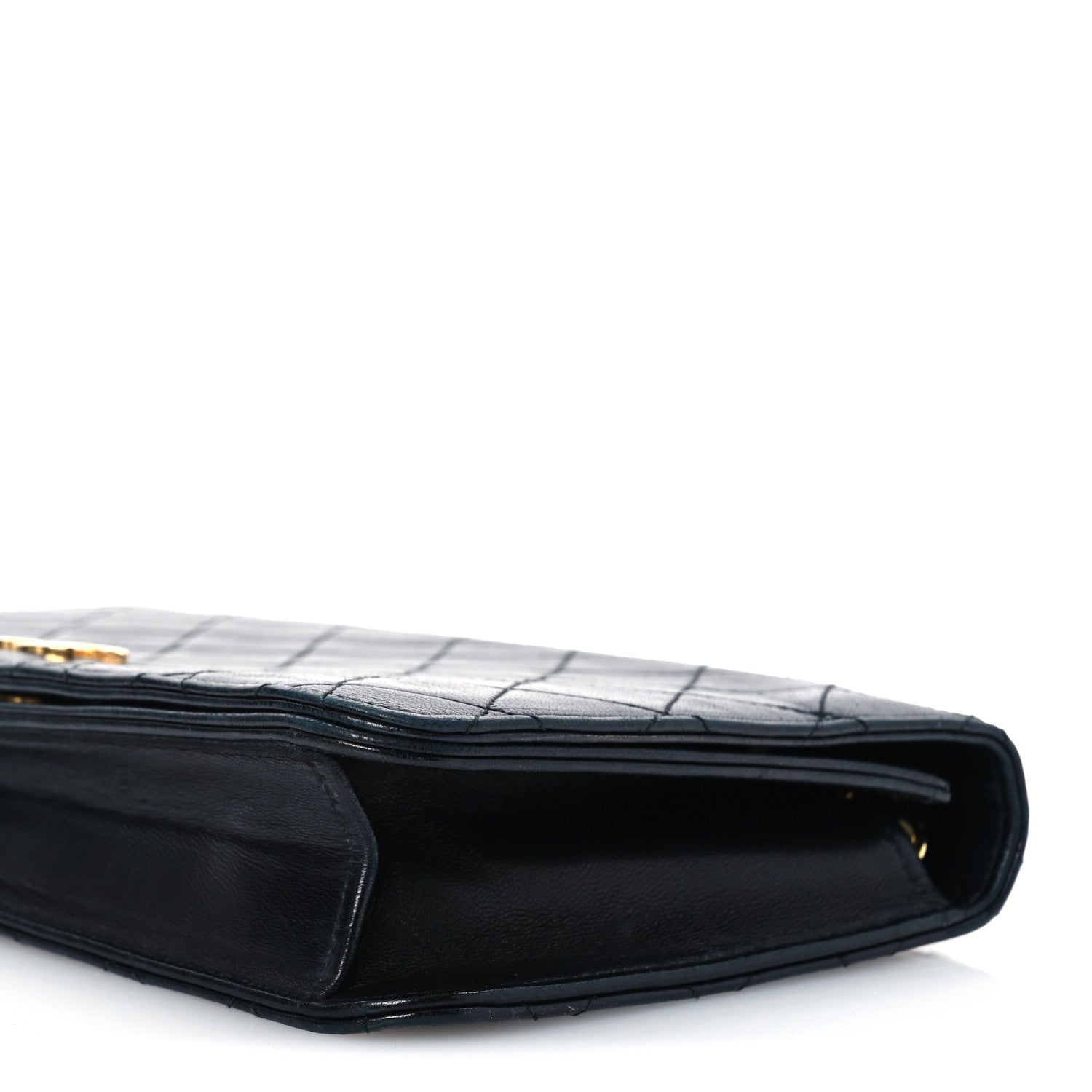 Chanel Lambskin Quilted Small Single Flap Bag Black 11 of 16