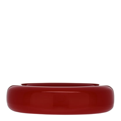 Tiffany Lacquer Hardwood Elsa Peretti Doughnut Bangle Bracelet Red 2 of 3