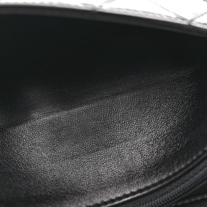 Chanel Patent Quilted Wallet On Chain WOC Black 11 of 12