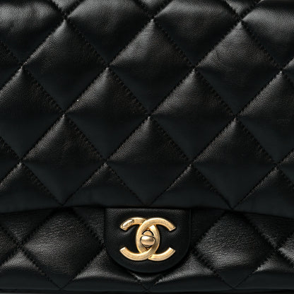 Chanel Lambskin Quilted Large CC Funky Town Flap Black 8 of 10