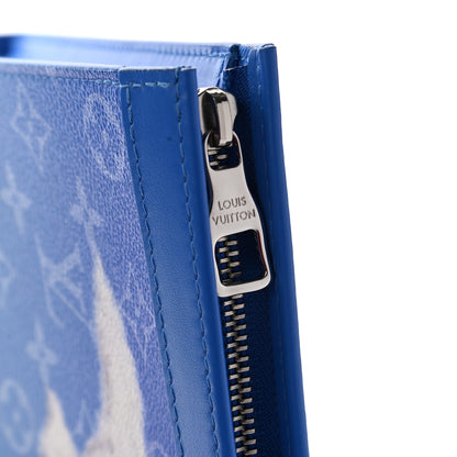 Louis Vuitton Monogram Clouds Pochette Voyage MM A4 Blue 9 of 9