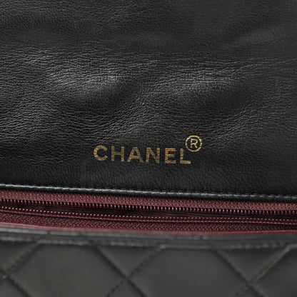 Chanel Lambskin Quilted Medium Single Flap Black 6 of 14
