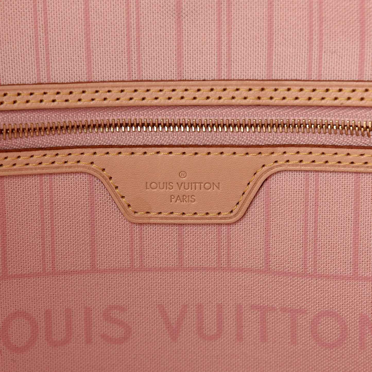 Damier Azur Neo Neverfull MM Rose Ballerine