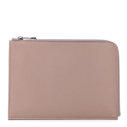 Louis Vuitton Calfskin Pochette Jour PM Taupe 1 of 9