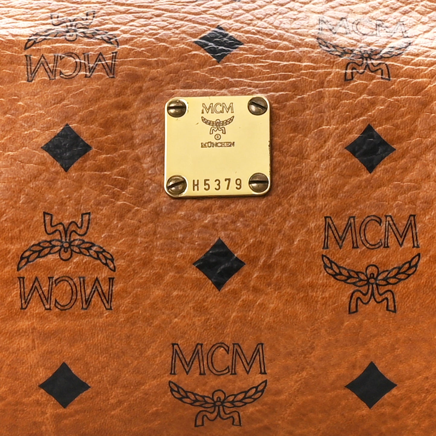 Visetos Barrel Bag Cognac