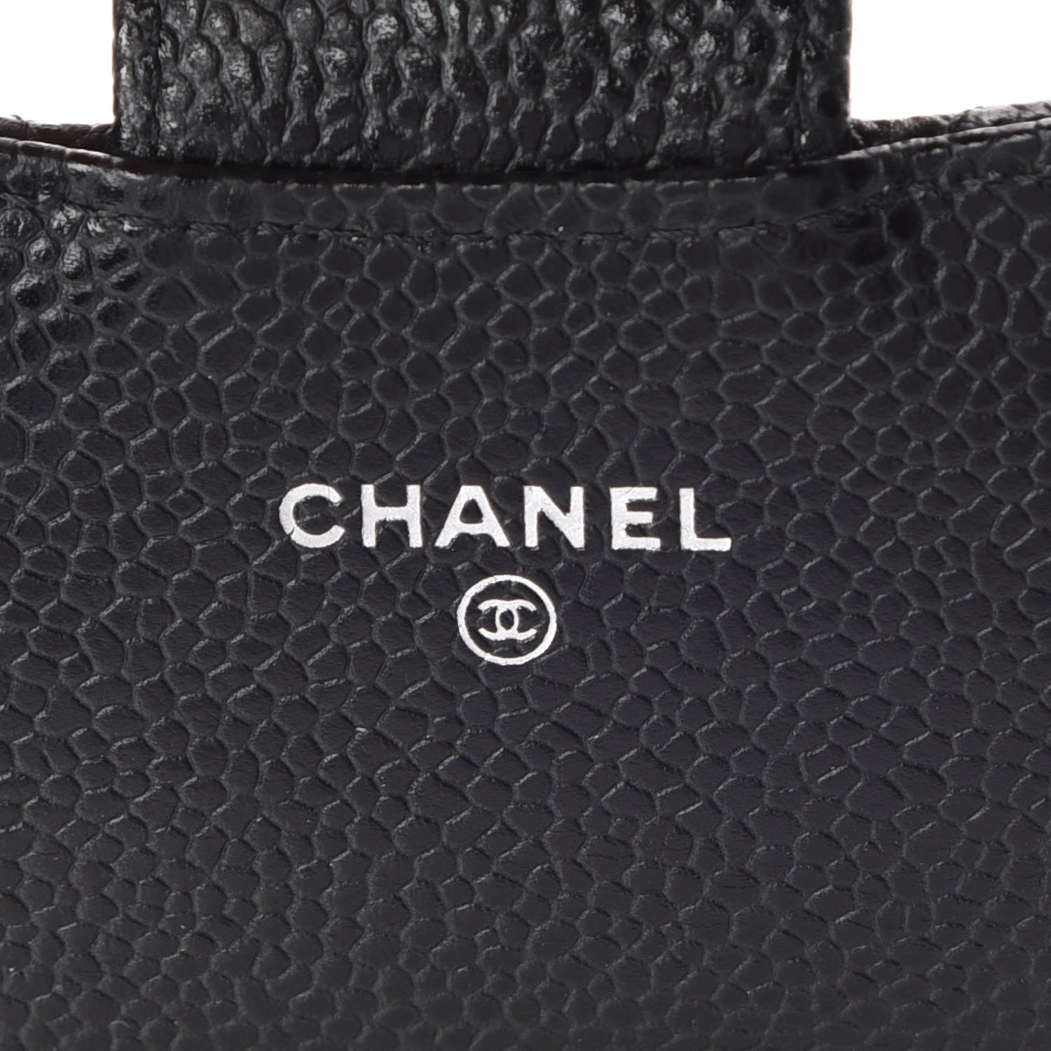 Chanel Caviar Quilted Flap Card Holder Black 7 of 8