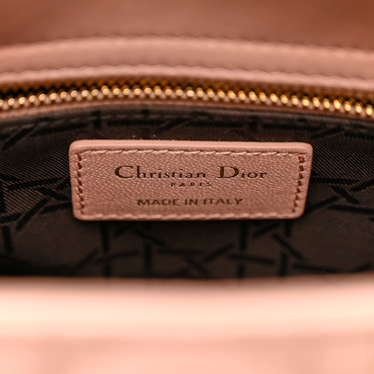 Christian Dior Lambskin Cannage Small My ABC Dior Lady Dior Blush 6 of 11