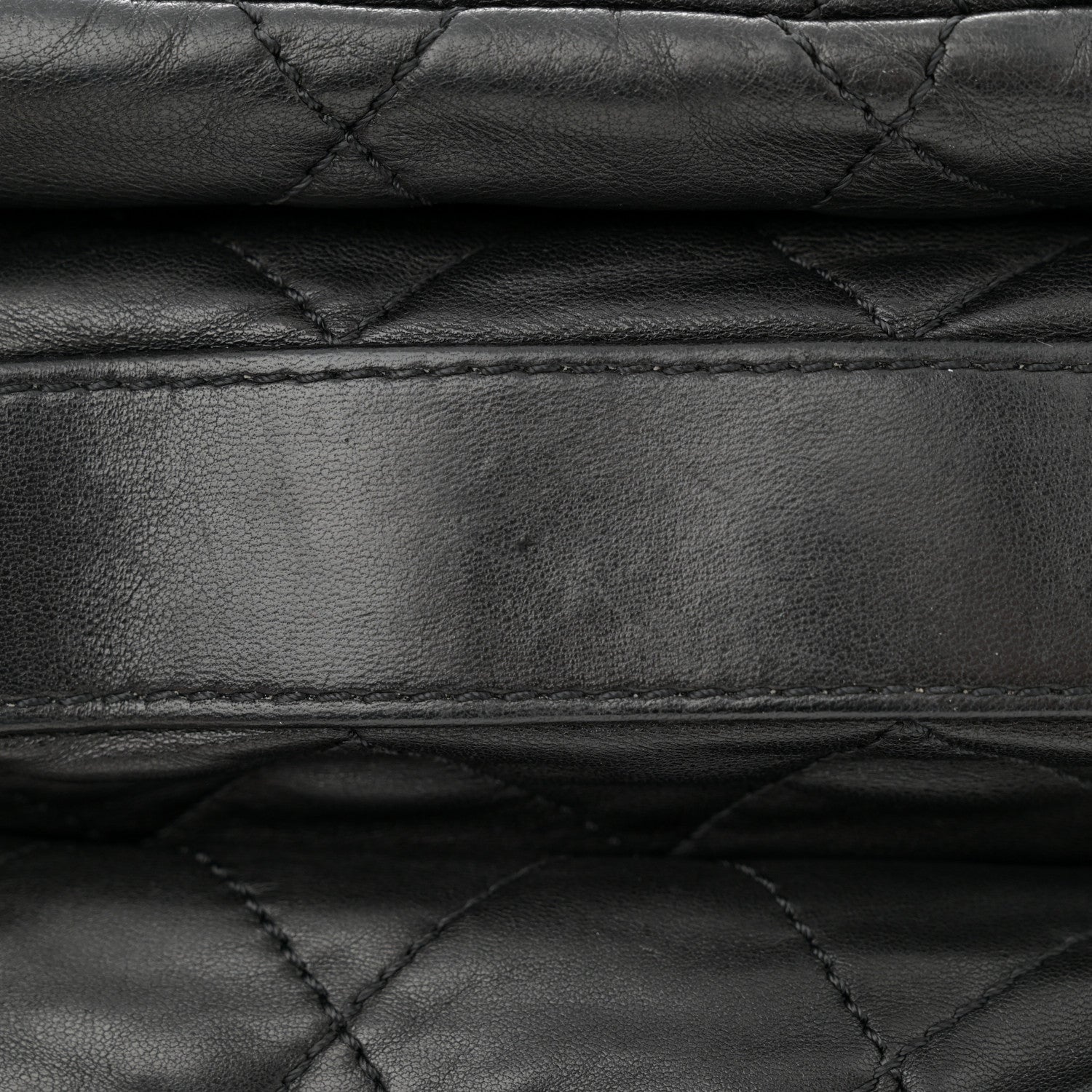 Chanel Lambskin Quilted Large Chanel 3 Flap Black 11 of 11