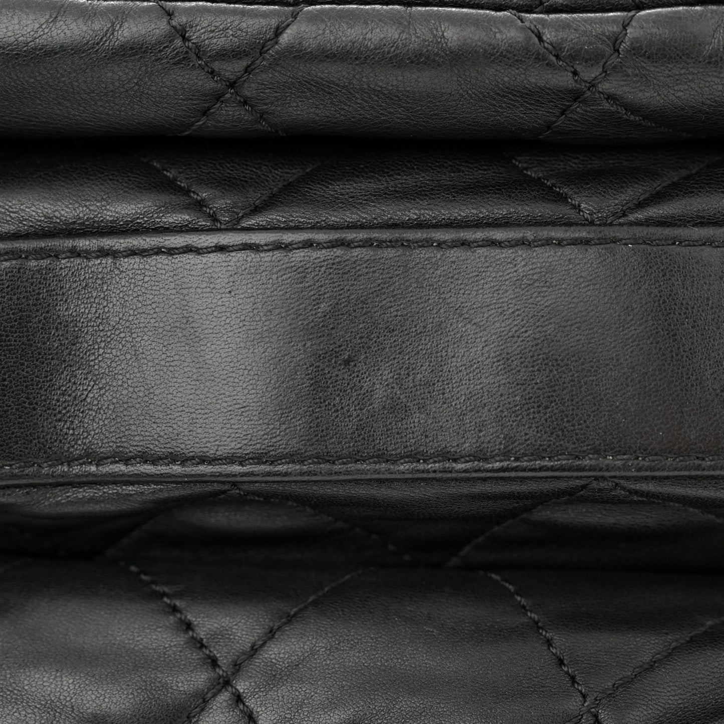 Lambskin Quilted Large Chanel 3 Flap Black