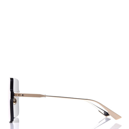 Christian Dior Mirrored Square Sunglasses Silver 3 of 4