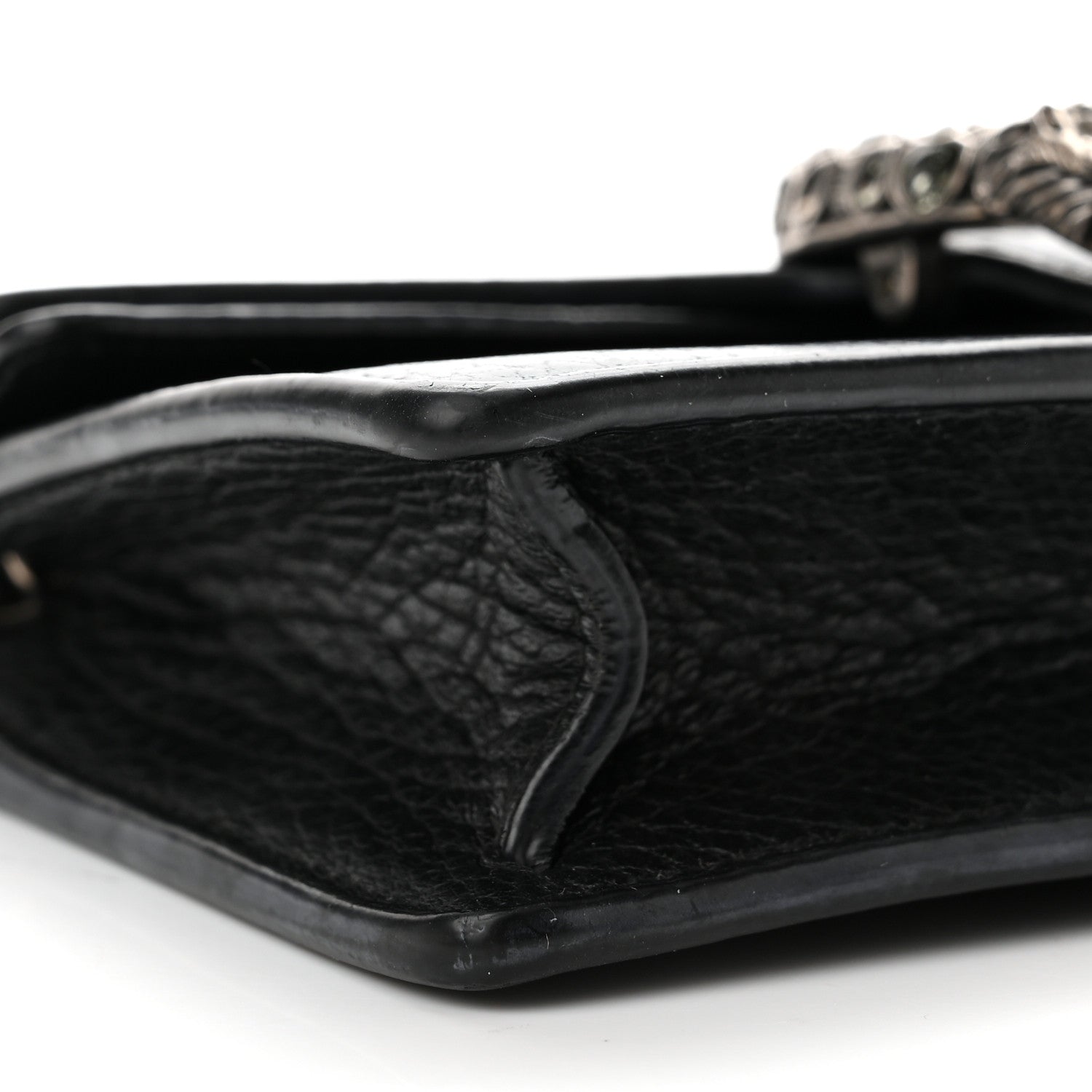 Gucci Calfskin Super Mini Dionysus Shoulder Bag Black 8 of 10