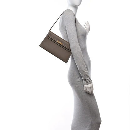Hermes Madame Calfskin Kelly Elan Etoupe 2 of 11