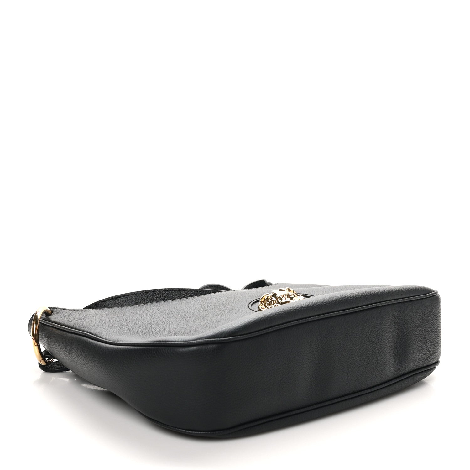 Versace Calfskin La Medusa Medium Hobo Black 4 of 9
