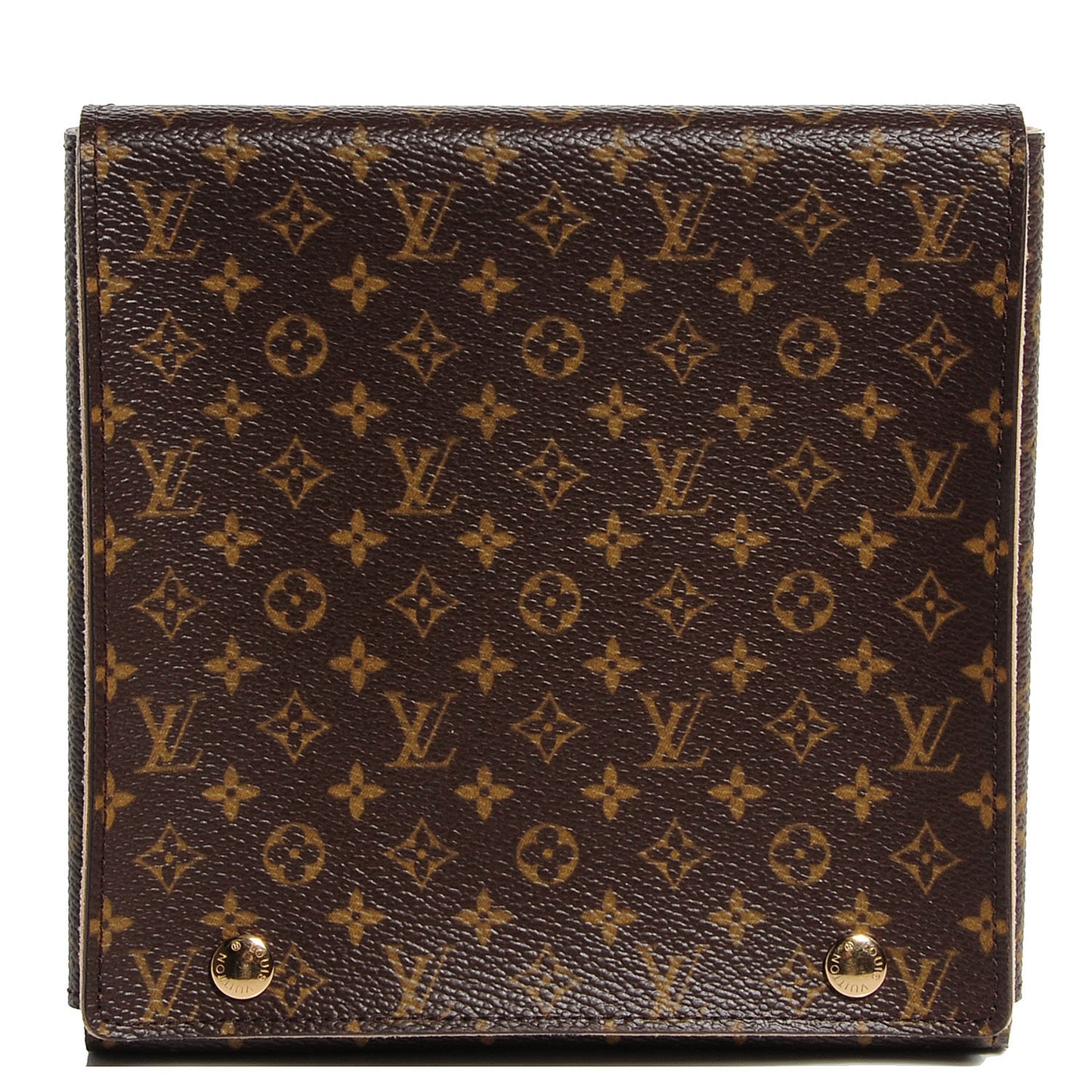 Monogram Folding Jewelry Case GM