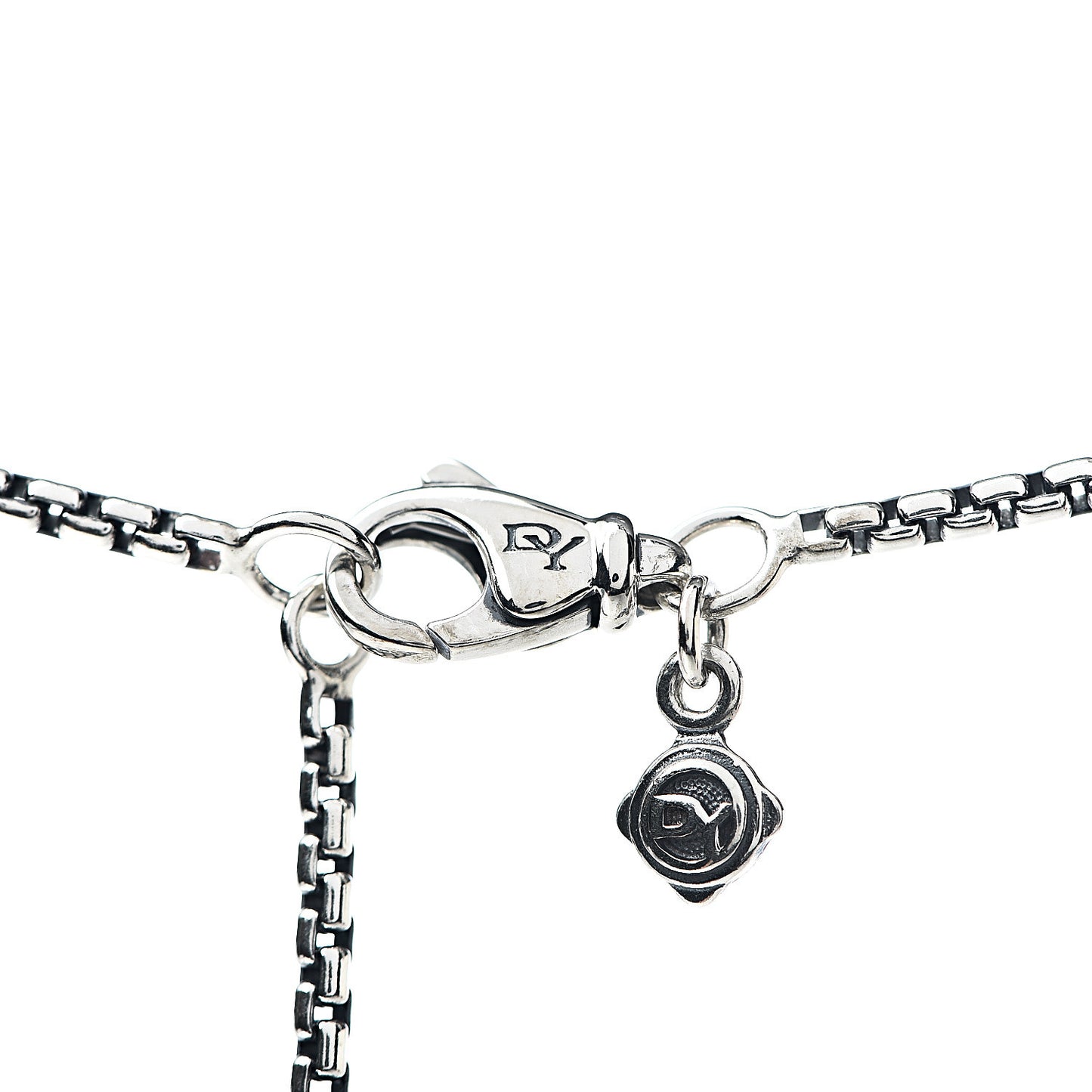 Sterling Silver 18K Yellow Gold Belmont Pendant Necklace