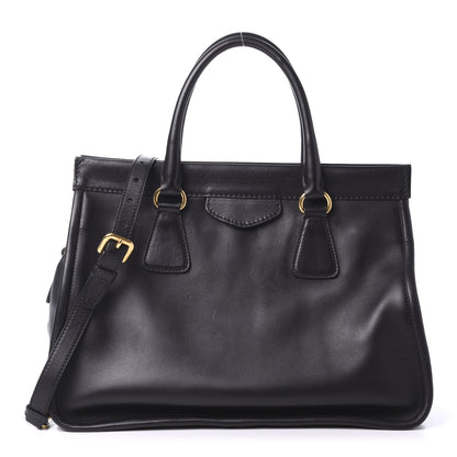 Prada City Calf Tote Black 1 of 13
