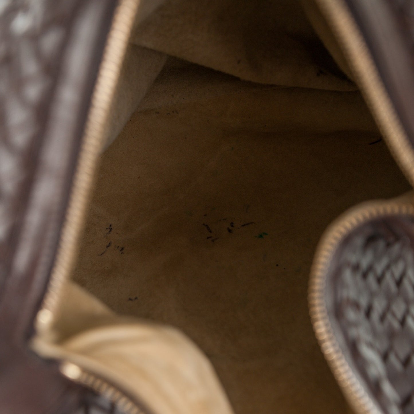 Nappa Intrecciato Hobo Ebano