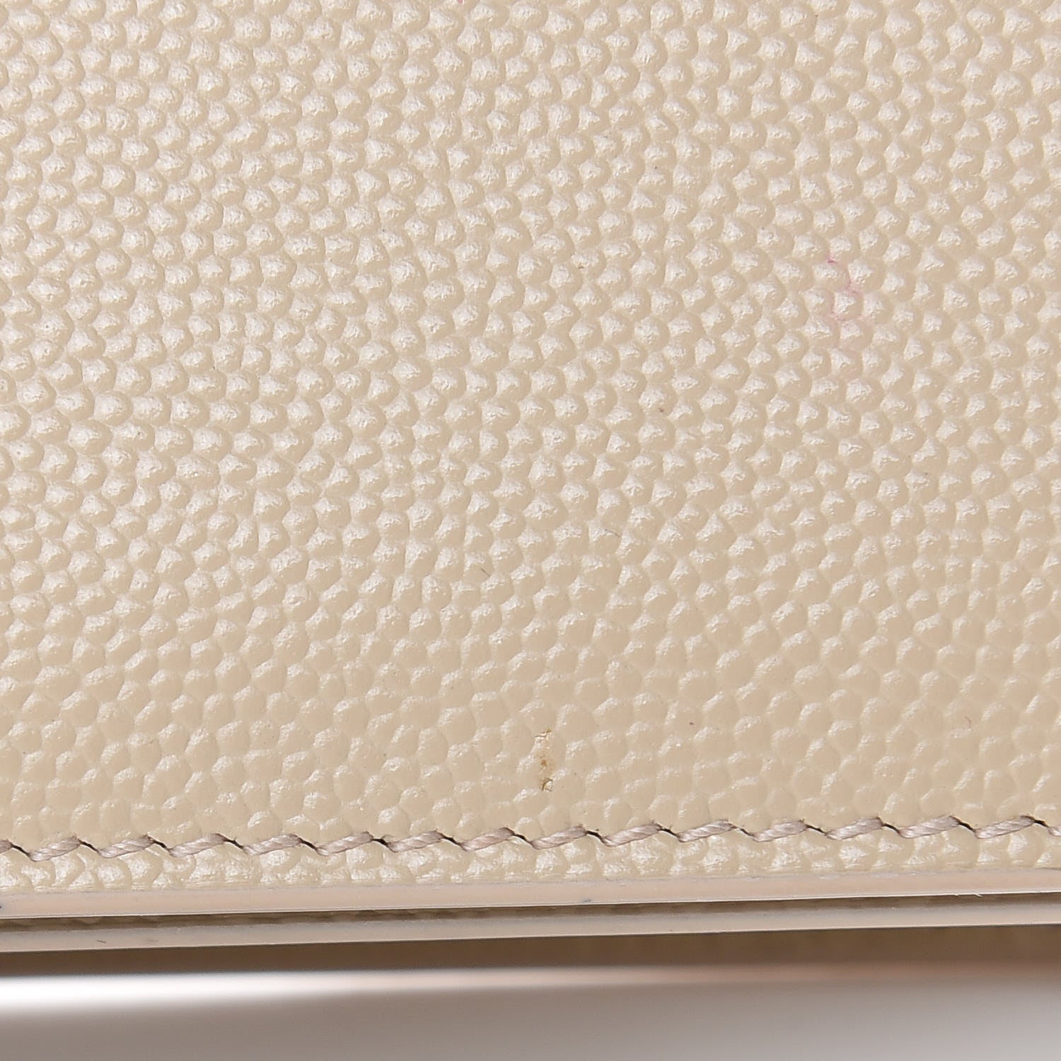 Saint Laurent Grain De Poudre Classic Kate Monogram Clutch Nude Powder 13 of 14