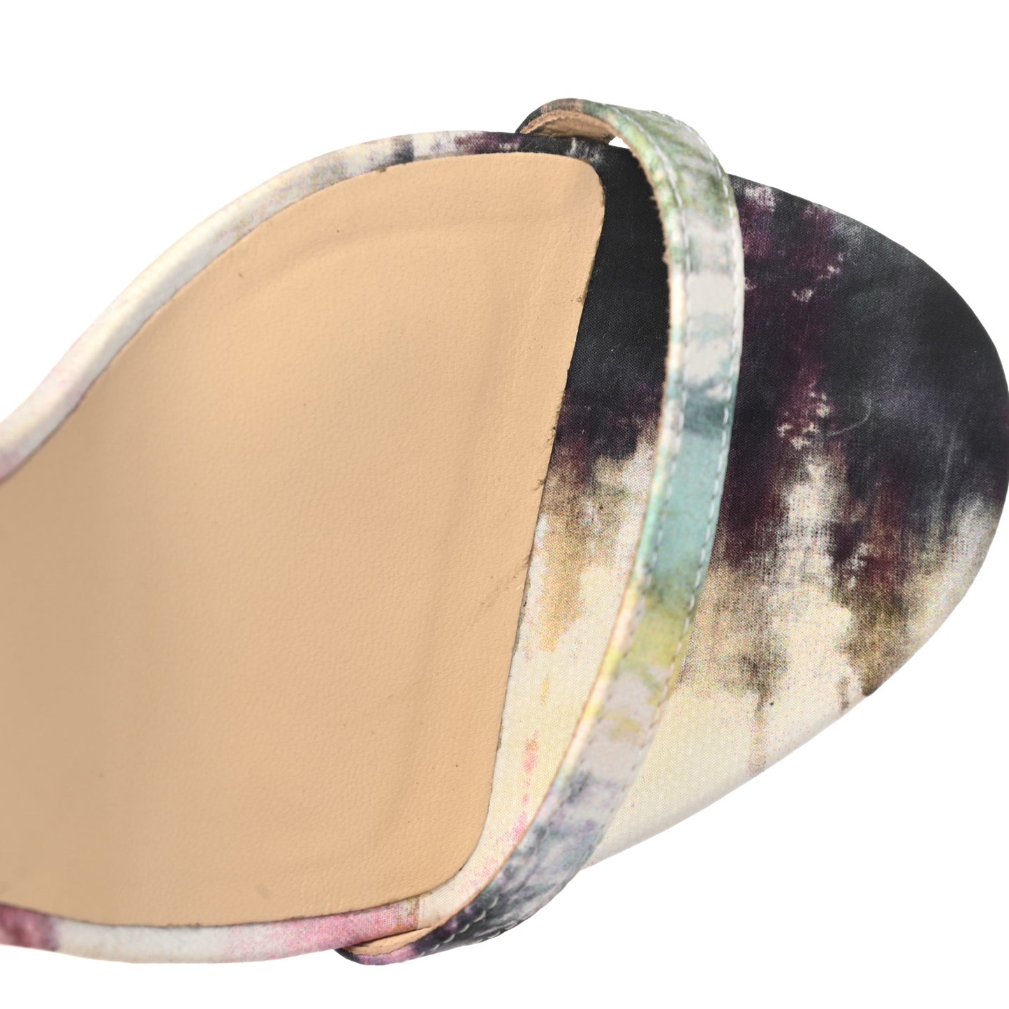 Canvas Tie-Dye Minny Oasis 85 Sandals 38.5 Multicolor