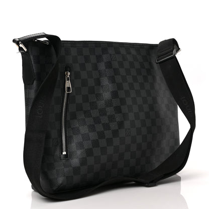 Louis Vuitton Damier Graphite Mick MM 3 of 9